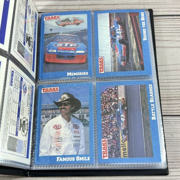 Richard Petty TRAKS 1991 Collector Set- Cards LOT #1-50 All NM in Pro Set Binder - Picture 10 of 16